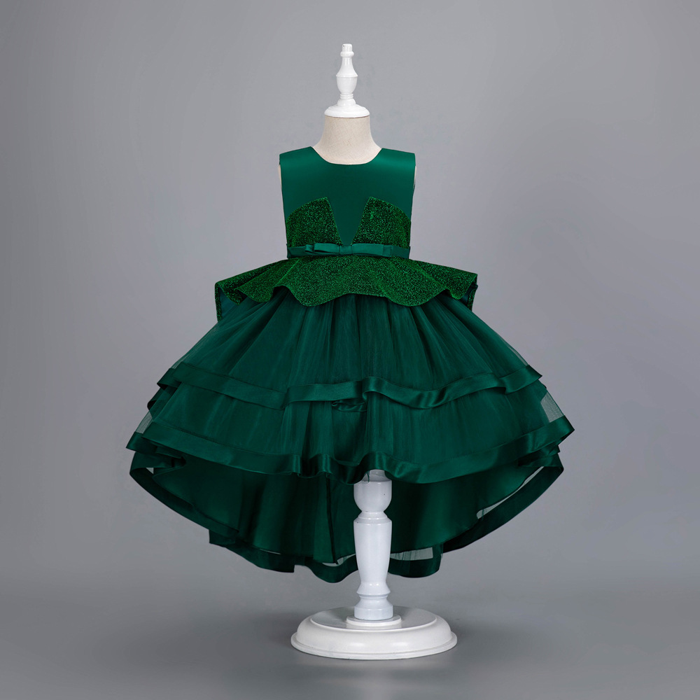 Baby Clothing Layers - 女の子用プロムドレス、子供用誕生日ドレス、クリスマス子供服、ボールガウン、3歳から10歳向けの服