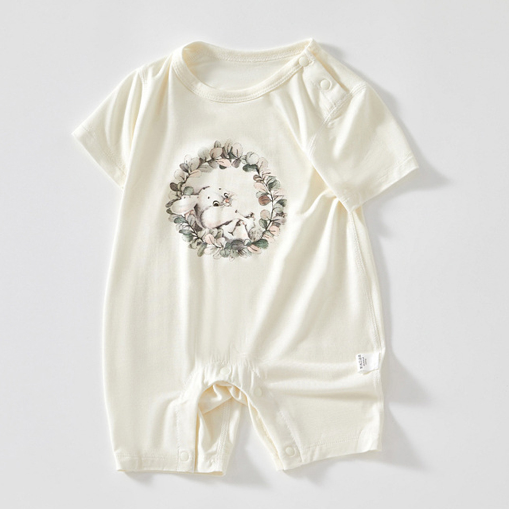 Baby Clothing Types - ベビーガールロンパース 夏 薄手タイプ ユニセックス 幼児向けブティック服 半袖ベビーロンパース