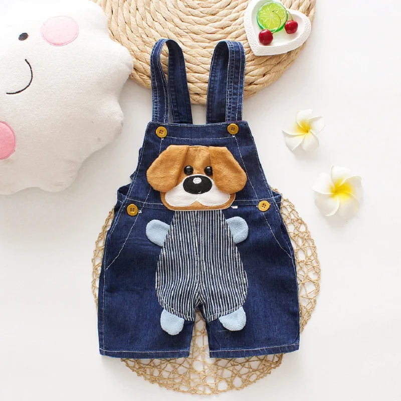 Baby Overall Denim - Diimuu-子供用ジーンズ,オーバーオール,ショーツ,デニムパンツ,ベビースーツ,カジュアルウェア