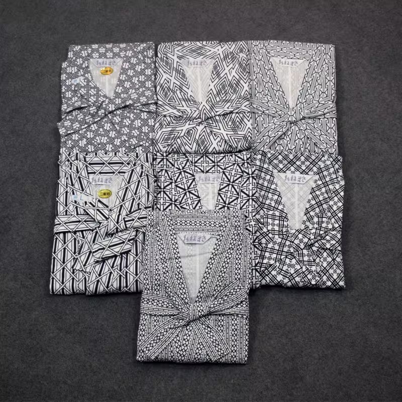 Baby Clothing Layers - 女性男性日本カスタマイズされたネグリジェ純粋な綿のバスローブ汗蒸し服ガーゼロングソフト二層