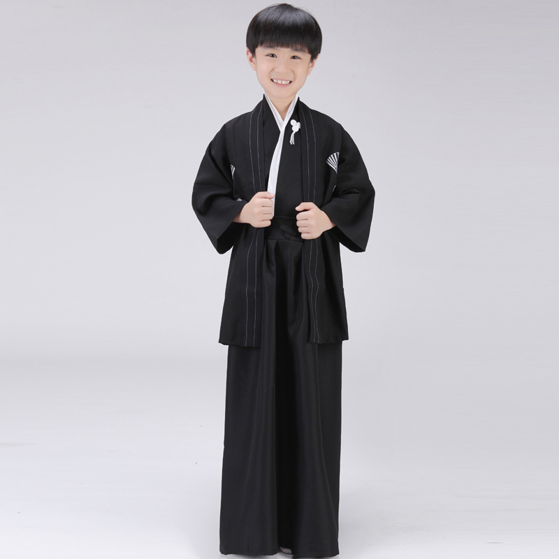 Baby Clothing Sets Boy - 子供のための日本の伝統的な日本の着物,男の子のための服,日本のダンスコスチューム,カフタスタイル