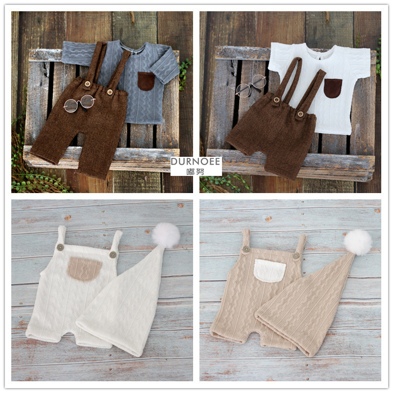 新生児の男の子、シックなスーツ、幼児撮影アクセサリー、写真撮 - Baby Clothing Sets Boy のレビューと価格