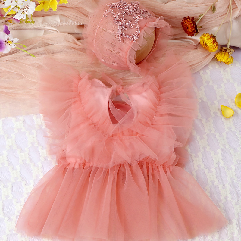 Ylsteed 新生児女の子メッシュロンパース帽子セット赤ち - Baby Clothing Onesies のレビューと価格