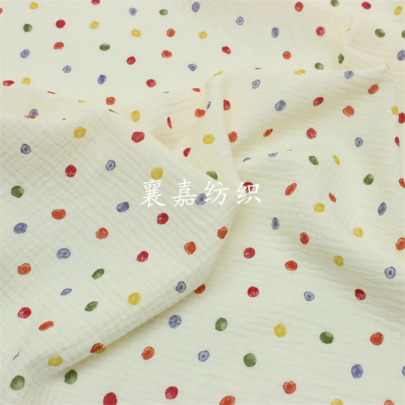 135x50cm 多用途ダブルガーゼ生地、クラシックな水玉模 - Baby Clothing Patterns Free のレビューと価格