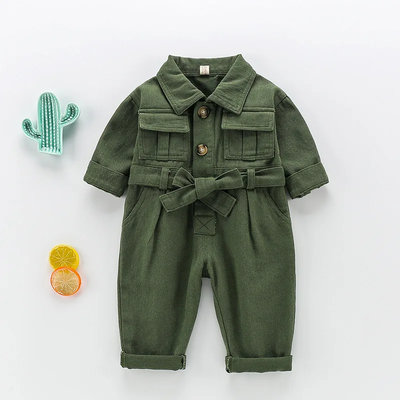 2026 春子供デニムジャンプスーツベビー長袖オーバーオール - Baby Overall Denim のレビューと価格