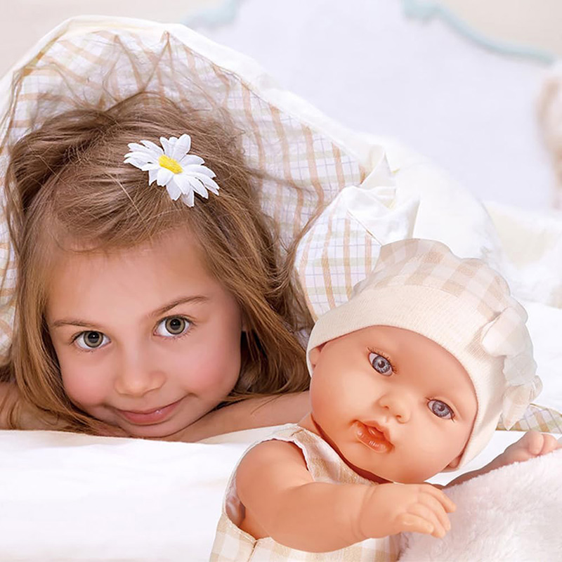 14インチ 35cm ベビードール 服付き かわいいウサギと - Baby Clothing Basket のレビューと価格