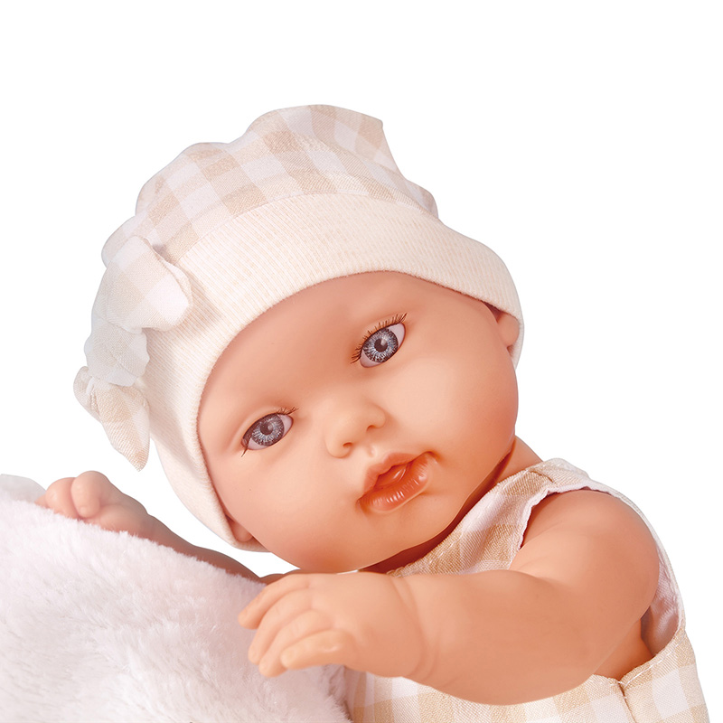 14インチ 35cm ベビードール 服付き かわいいウサギと - Baby Clothing Basket のレビューと価格