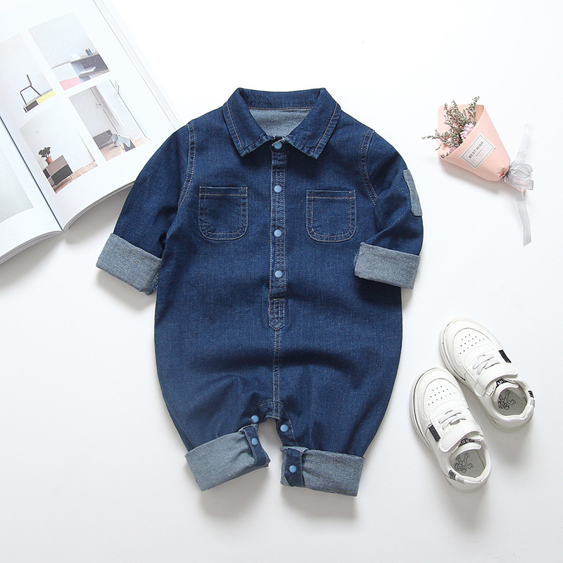 DIIMUU ベビー子供男の子服ロンパース幼児子供オーバーオ - Baby Overall Denim のレビューと価格
