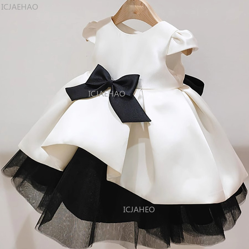 2026 韓国女の赤ちゃん最初の誕生日ドレスサテンチュチュプ - Baby Clothing For Girls のレビューと価格