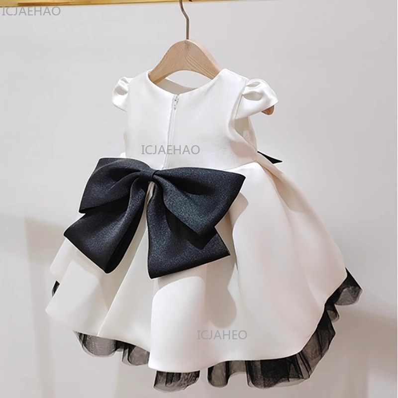 2026 韓国女の赤ちゃん最初の誕生日ドレスサテンチュチュプ - Baby Clothing For Girls のレビューと価格
