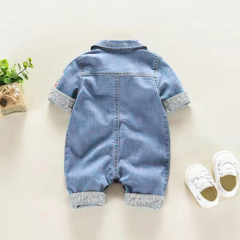 DIIMUU ベビー子供男の子服幼児オーバーオールデニムパン - Baby Overall Denim のレビューと価格