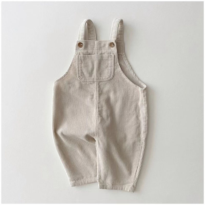 2025年秋新作 ベビーデニムオーバーオール 幼児 女の子  - Baby Overall Denim のレビューと価格
