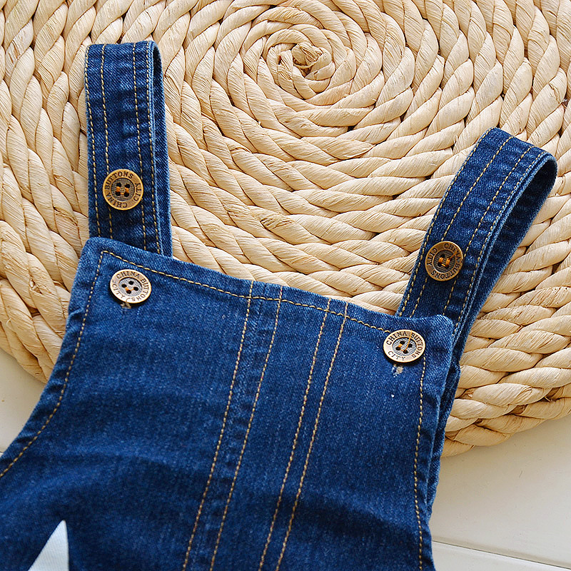 Ienens-幼児用デニムダンガリー,幼児用ジャンプスーツ, - Baby Overall Denim のレビューと価格