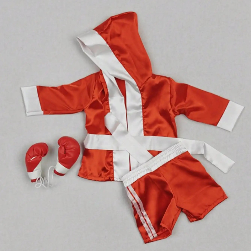 新生児写真撮影小道具ベビーボーイボクシング衣装セットローブ手 - Baby Clothing Sets Boy のレビューと価格