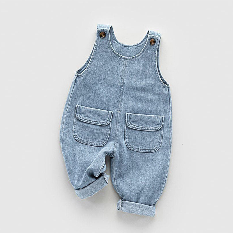 Ienens-0〜5歳の子供向けのクラシックな男の子用ダンガ - Baby Overall Denim のレビューと価格