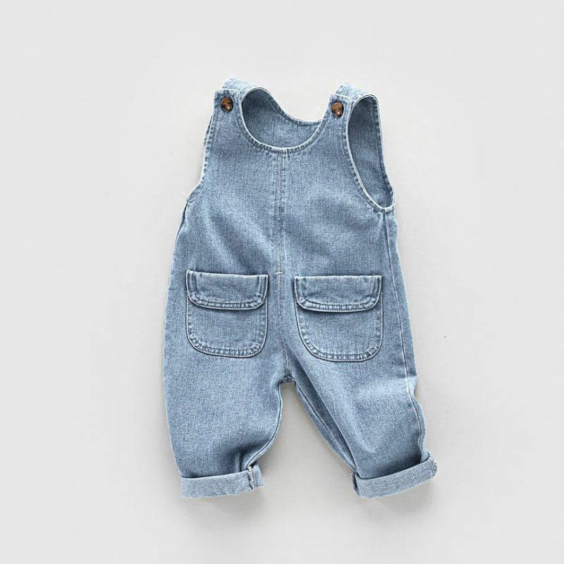 Ienens-0〜5歳の子供向けのクラシックな男の子用ダンガ - Baby Overall Denim のレビューと価格