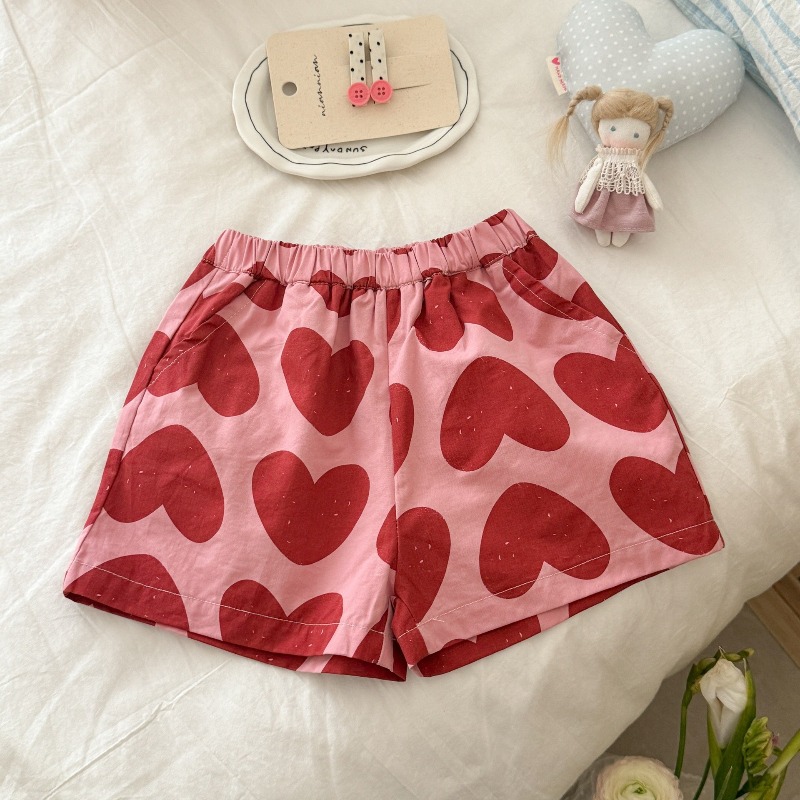 女の子ショーツ夏カジュアルショーツ子供用弾性ウエストかわいい - Baby Clothing Patterns Free のレビューと価格