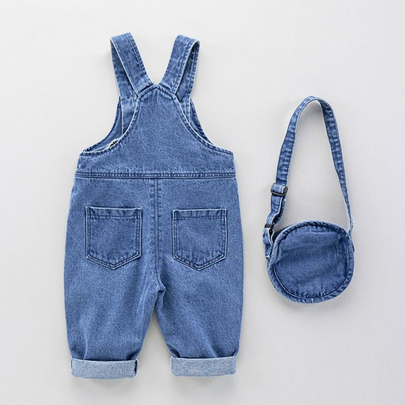 ベビーファッション多用途ジーンズオーバーオール春秋の新しい子 - Baby Overall Denim のレビューと価格