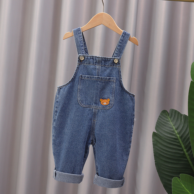 2026年新作 韓国版 ソフトウォッシュデニム 子供用ベビー - Baby Overall Denim のレビューと価格