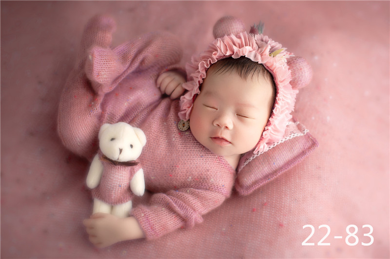 新生児の写真撮影の小道具新生児少年少女ロンパース帽子ベビーロ - Baby Clothing Onesies のレビューと価格