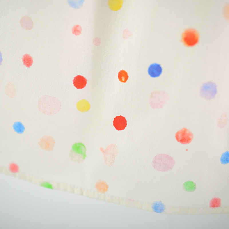 子供服：女の子用夏用ノースリーブワンピース、カラフルな水玉模 - Baby Clothing Layers のレビューと価格