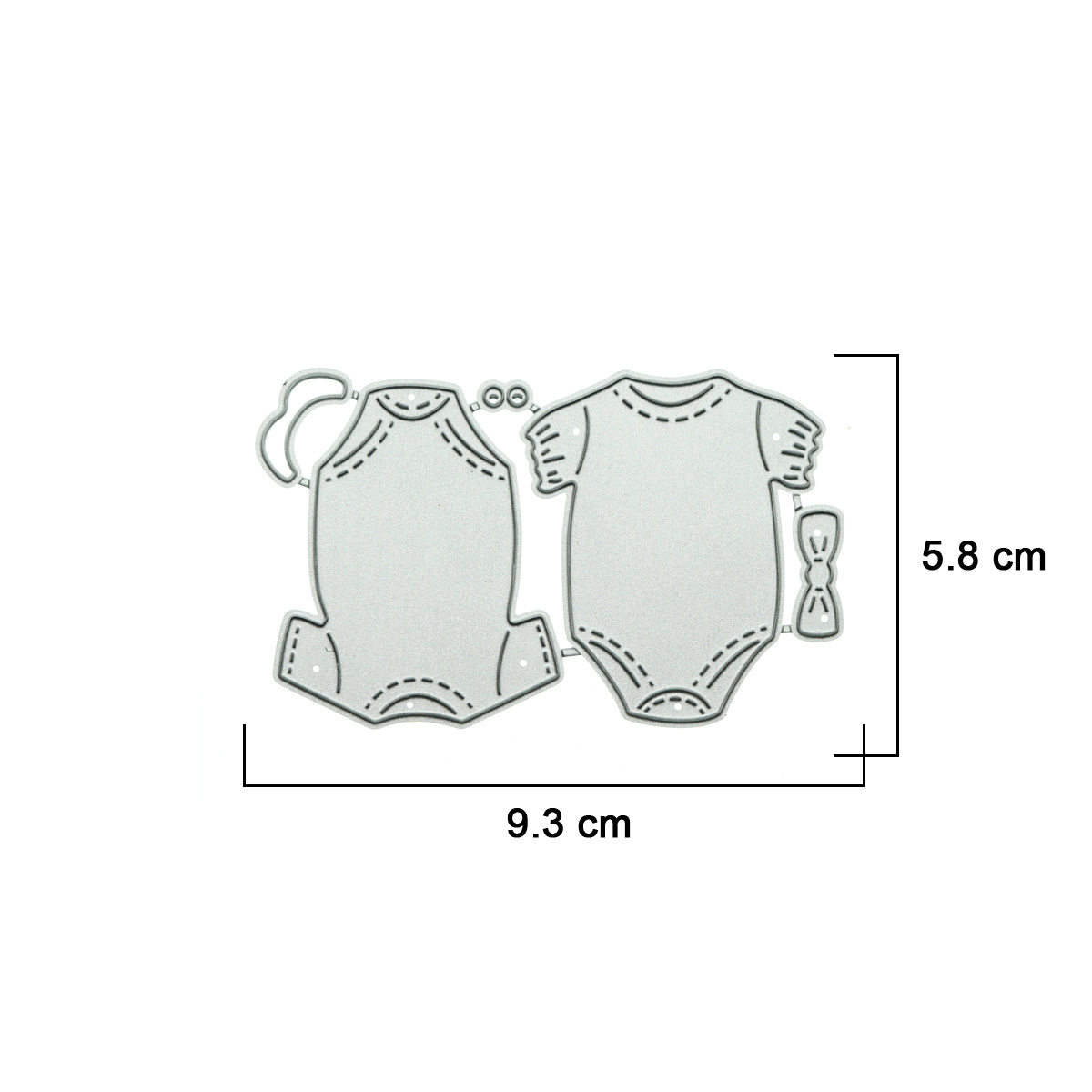 金属切削ダイス衣類ベビーロンパースパターンスクラップブッキン - Baby Clothing Patterns Free のレビューと価格